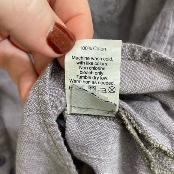 Madewell Purple Button Down Shirt - Picture 4 of 4